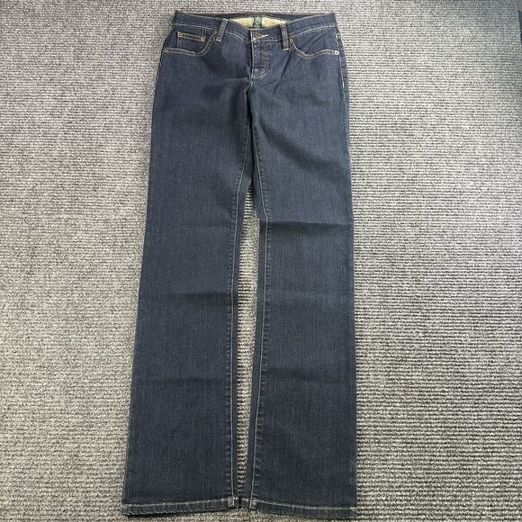 Womens Lauren Ralph Lauren Straight Leg Dark Wash Denim Jeans W28xL32 - Picture 1 of 6